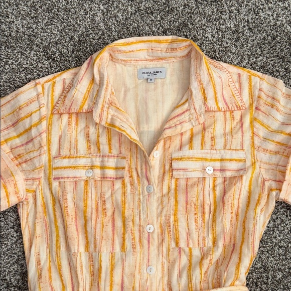 Olivia James the Label Marlow Dress in Sunset - Picture 5 of 8